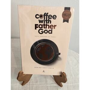 Coffee with Father God Book by Junior Rostirola 2024 Edition New in Packaging